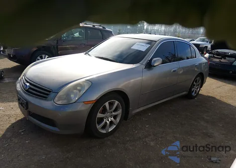2006 Infiniti G35 из США, поврежденный, VIN JNKCV51E96M503838